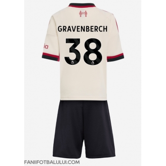 Liverpool Ryan Gravenberch #38 Echipament de Fotbal Replică 2025-26 Copii Deplasare (+ Șorturi)